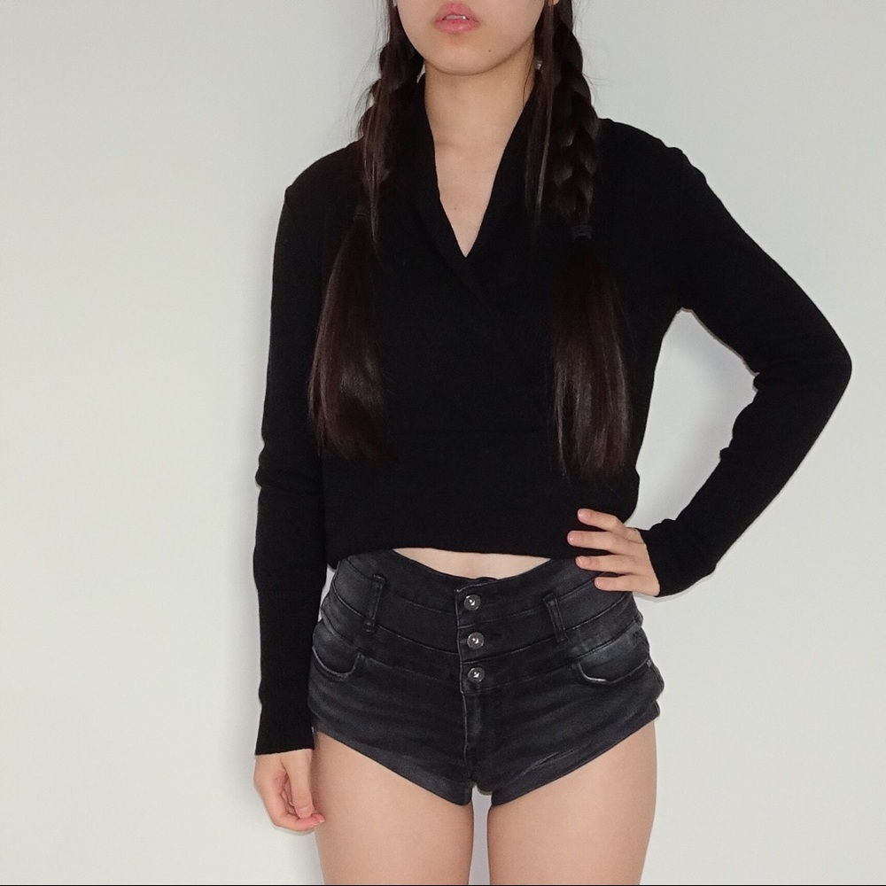 Cashmere Banana Republic Cute V-Neck Sweater
